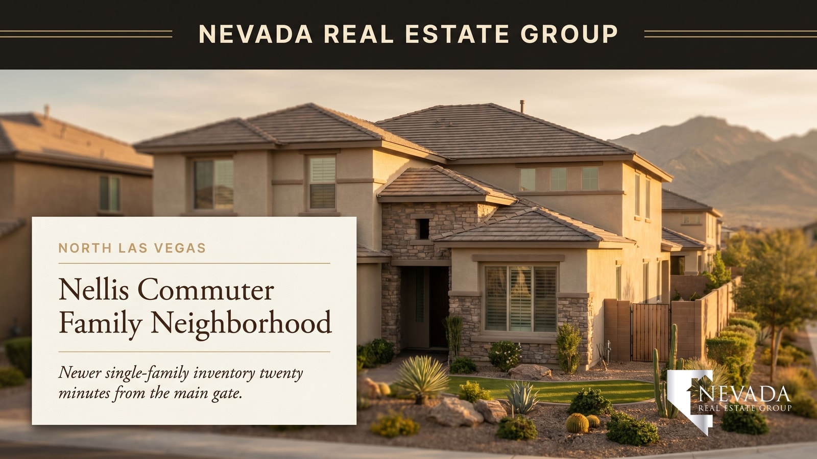 Las Vegas established residential neighborhood with mature trees and single-family homes